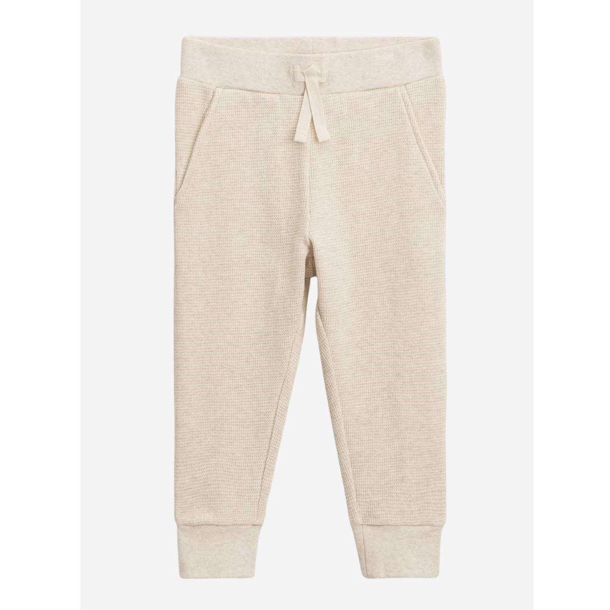 Waffle hotsell knit joggers